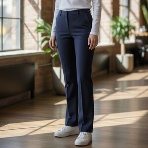 REISS Trouser In Navy Blue Size Woman's 2
